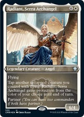 Radiant, Serra Archangel (Foil Etched) [Commander Legends] | Amazing Games TCG