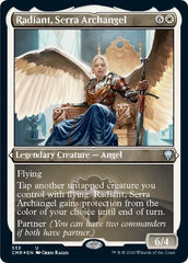 Radiant, Serra Archangel (Foil Etched) [Commander Legends] | Amazing Games TCG