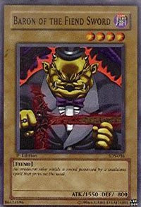 Baron of the Fiend Sword [Starter Deck: Yugi] [SDY-036] | Amazing Games TCG