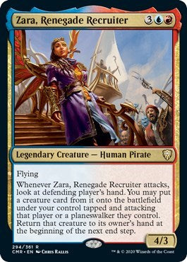 Zara, Renegade Recruiter [Commander Legends] | Amazing Games TCG