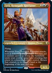 Zara, Renegade Recruiter (Foil Etched) [Commander Legends] | Amazing Games TCG
