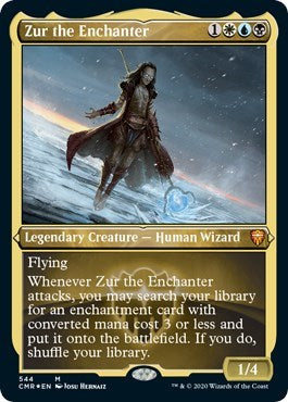 Zur the Enchanter (Foil Etched) [Commander Legends] | Amazing Games TCG