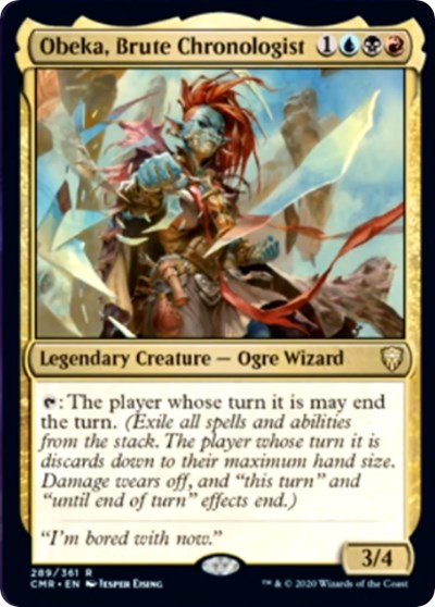 Obeka, Brute Chronologist [Commander Legends] | Amazing Games TCG