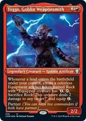 Toggo, Goblin Weaponsmith (Foil Etched) [Commander Legends] | Amazing Games TCG