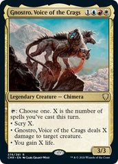 Gnostro, Voice of the Crags [Commander Legends] | Amazing Games TCG