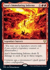 Jaya's Immolating Inferno [Commander Legends] | Amazing Games TCG