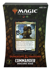 Dungeons & Dragons: Adventures in the Forgotten Realms - Commander Deck (Draconic Rage) | Amazing Games TCG