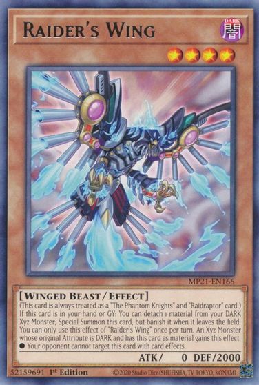 Raider's Wing [MP21-EN166] Rare | Amazing Games TCG