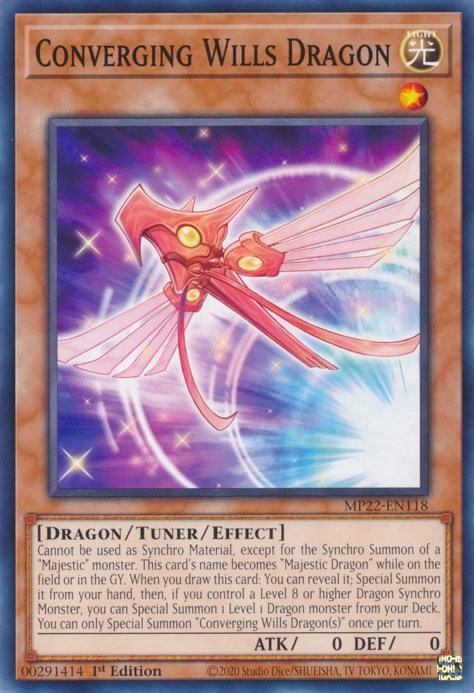 Converging Wills Dragon [MP22-EN118] Common | Amazing Games TCG