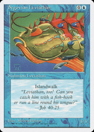 Segovian Leviathan [Fourth Edition] | Amazing Games TCG
