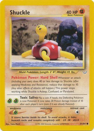 Shuckle (51/64) [Neo Revelation Unlimited] | Amazing Games TCG