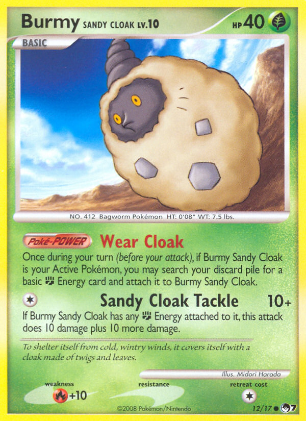 Burmy Sandy Cloak (12/17) [POP Series 7] | Amazing Games TCG