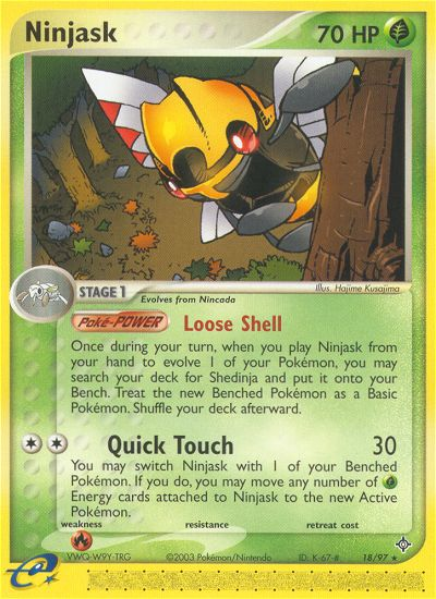 Ninjask (18/97) [EX: Dragon] | Amazing Games TCG