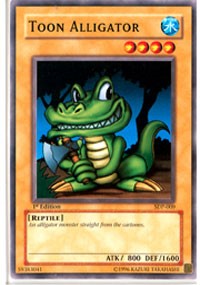 Toon Alligator [Starter Deck: Pegasus] [SDP-009] | Amazing Games TCG