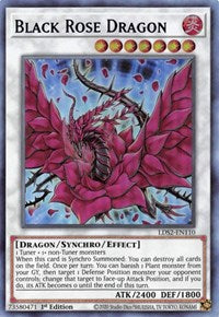 Black Rose Dragon (Blue) [LDS2-EN110] Ultra Rare | Amazing Games TCG