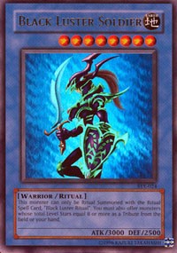 Black Luster Soldier [Starter Deck: Yugi Evolution] [SYE-024] | Amazing Games TCG