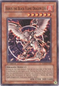 Horus the Black Flame Dragon LV6 [Soul of the Duelist] [SOD-EN007] | Amazing Games TCG