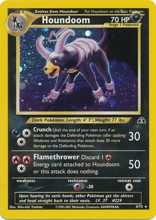 Houndoom (4/75) [Neo Discovery Unlimited] | Amazing Games TCG