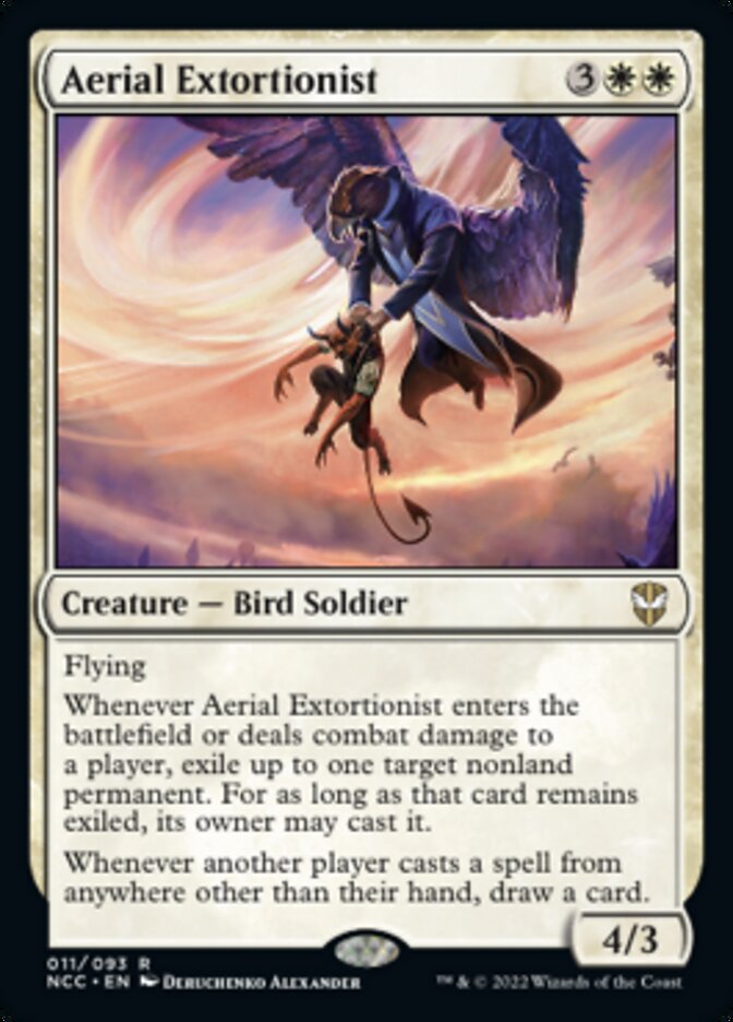 Aerial Extortionist [Streets of New Capenna Commander] | Amazing Games TCG