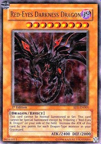 Red-Eyes Darkness Dragon [Structure Deck: Dragon's Roar] [SD1-EN001] | Amazing Games TCG