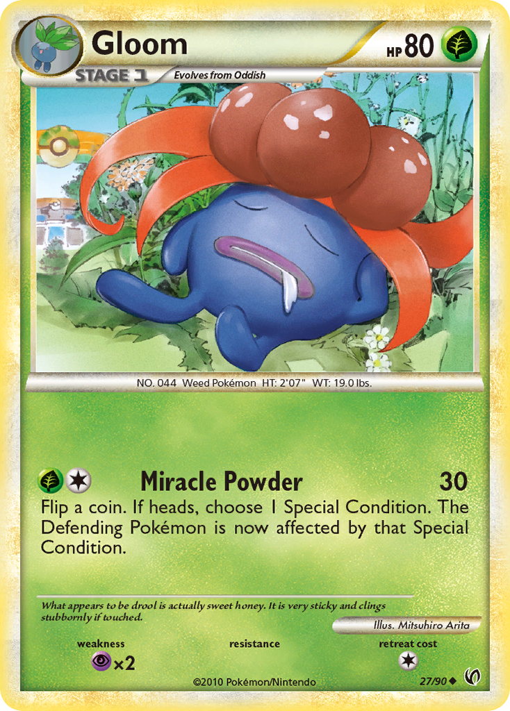 Gloom (27/90) [HeartGold & SoulSilver: Undaunted] | Amazing Games TCG