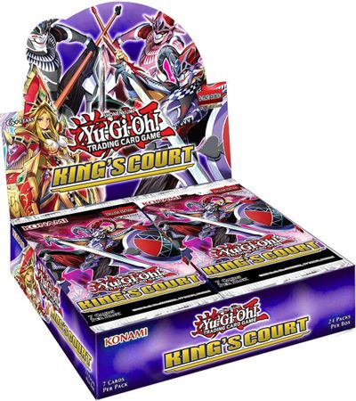 Yu-Gi-Oh! King's Court Booster Box | Amazing Games TCG