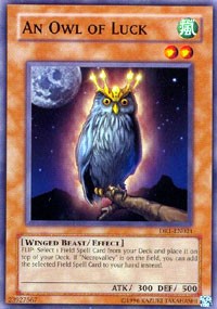 An Owl of Luck [Dark Revelation Volume 1] [DR1-EN021] | Amazing Games TCG
