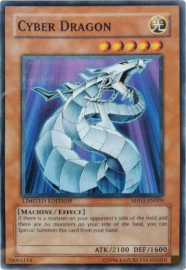 Cyber Dragon [MF03-EN010] Parallel Rare | Amazing Games TCG