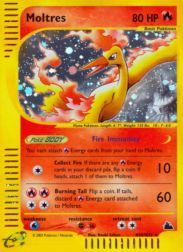 Moltres (H20/H32) [Skyridge] | Amazing Games TCG