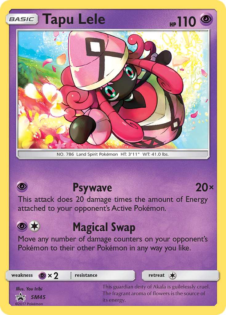 Tapu Lele (SM45) [Sun & Moon: Black Star Promos] | Amazing Games TCG