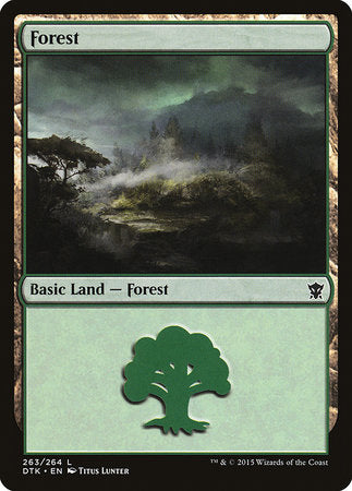 Forest (263) [Dragons of Tarkir] | Amazing Games TCG
