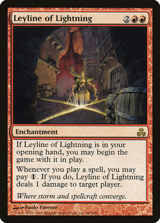 Leyline of Lightning [Guildpact] | Amazing Games TCG