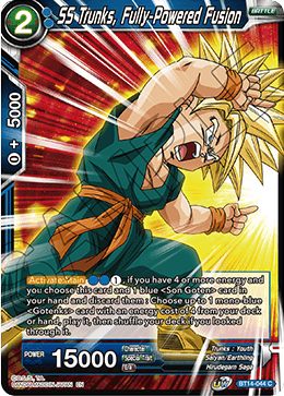 SS Trunks, Fully-Powered Fusion (BT14-044) [Cross Spirits] | Amazing Games TCG