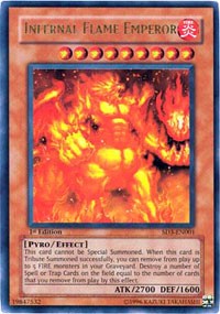 Infernal Flame Emperor [Structure Deck: Blaze of Destruction] [SD3-EN001] | Amazing Games TCG