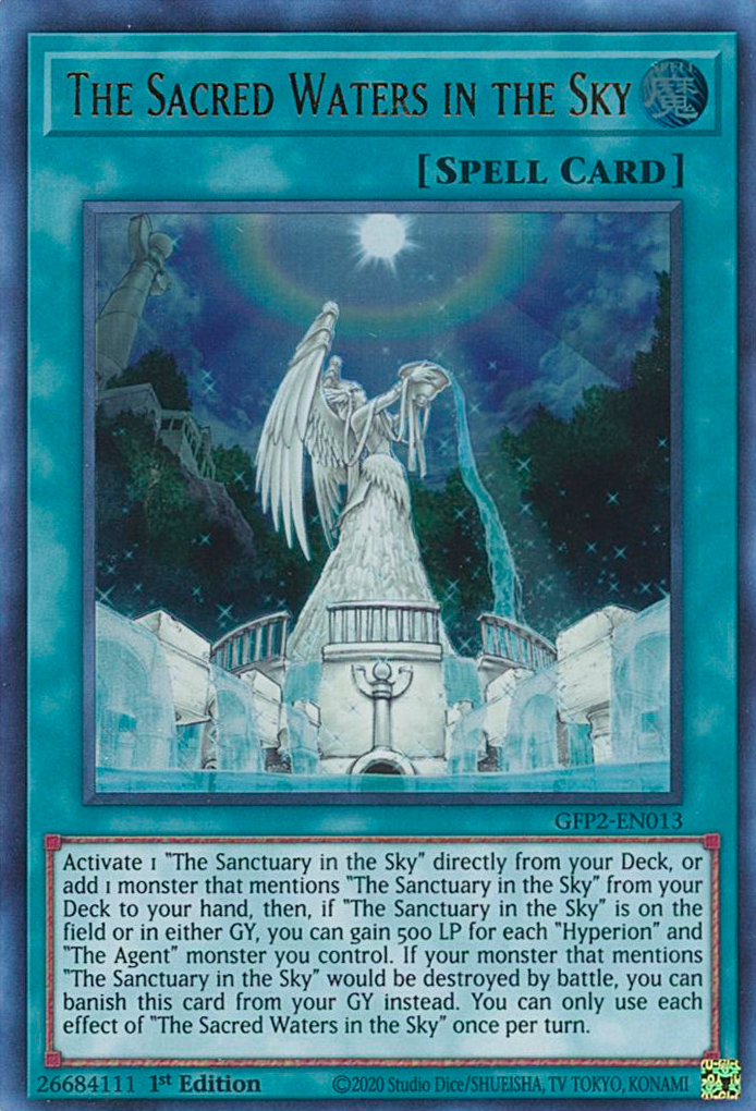 The Sacred Waters in the Sky [GFP2-EN013] Ultra Rare | Amazing Games TCG