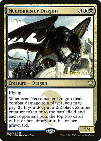 Necromaster Dragon [Dragons of Tarkir Promos] | Amazing Games TCG