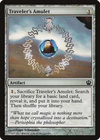 Traveler's Amulet [Theros] | Amazing Games TCG