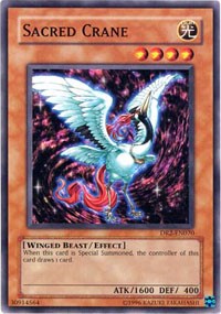 Sacred Crane [Dark Revelation Volume 2] [DR2-EN070] | Amazing Games TCG