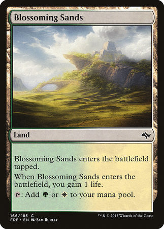 Blossoming Sands [Fate Reforged] | Amazing Games TCG