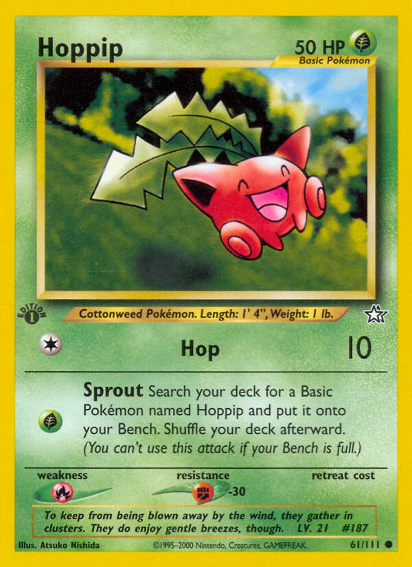 Hoppip (61/111) [Neo Genesis 1st Edition] | Amazing Games TCG