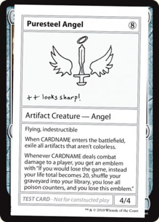 Puresteel Angel (2021 Edition) [Mystery Booster Playtest Cards] | Amazing Games TCG