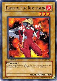 Elemental Hero Burstinatrix [Duelist Pack 1: Jaden Yuki] [DP1-EN002] | Amazing Games TCG