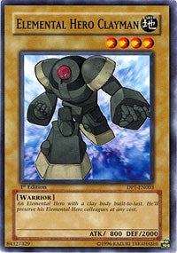 Elemental Hero Clayman [Duelist Pack 1: Jaden Yuki] [DP1-EN003] | Amazing Games TCG