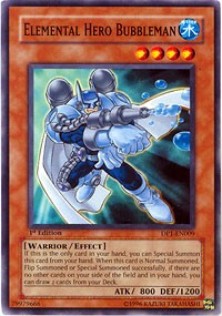 Elemental Hero Bubbleman [Duelist Pack 1: Jaden Yuki] [DP1-EN009] | Amazing Games TCG