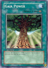 Gaia Power [Starter Deck 2006] [YSD-EN022] | Amazing Games TCG