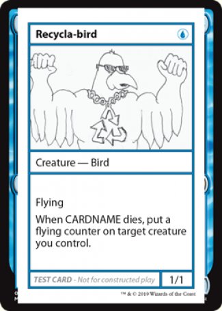 Recycla-bird (2021 Edition) [Mystery Booster Playtest Cards] | Amazing Games TCG