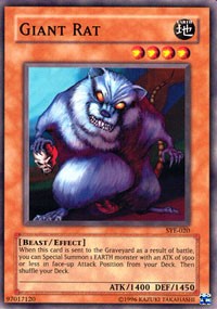 Giant Rat [Starter Deck: Yugi Evolution] [SYE-020] | Amazing Games TCG