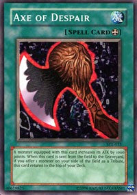 Axe of Despair [Starter Deck: Yugi Evolution] [SYE-035] | Amazing Games TCG