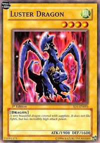 Luster Dragon [Structure Deck: Dragon's Roar] [SD1-EN003] | Amazing Games TCG