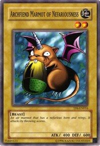 Archfiend Marmot of Nefariousness [Tournament Pack 6] [TP6-EN016] | Amazing Games TCG